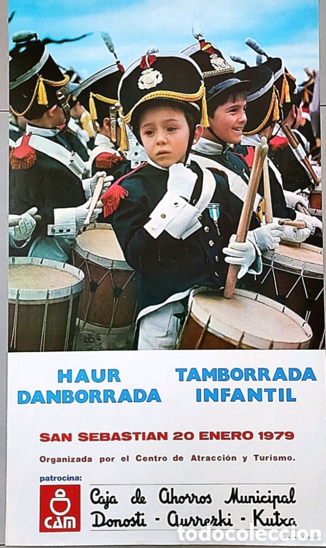 Coleccionismo de carteles: Tamborrada donostiarra - Foto 1