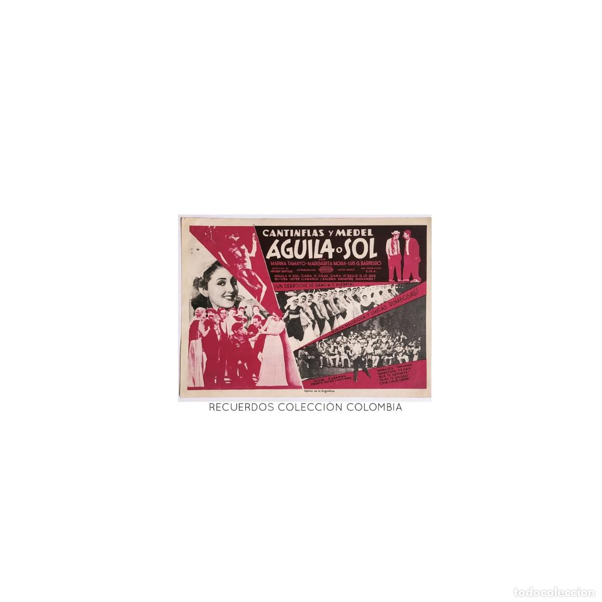 cartel publicitario original, película águila o - Comprar Cartazes antigos  de pequeno formato no todocoleccion