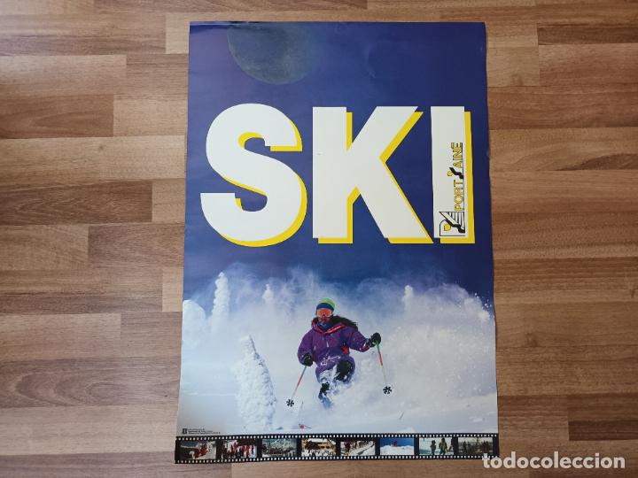 Coleccionismo de carteles: CARTEL ESTACION DE ESQUI PORT AINE RIALP PALLARS SOBIRA SKI