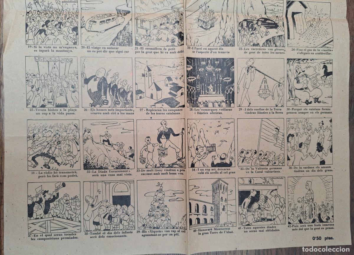 Coleccionismo de carteles: ANTIGUA AUCA DE MONTSERRAT - Foto 3