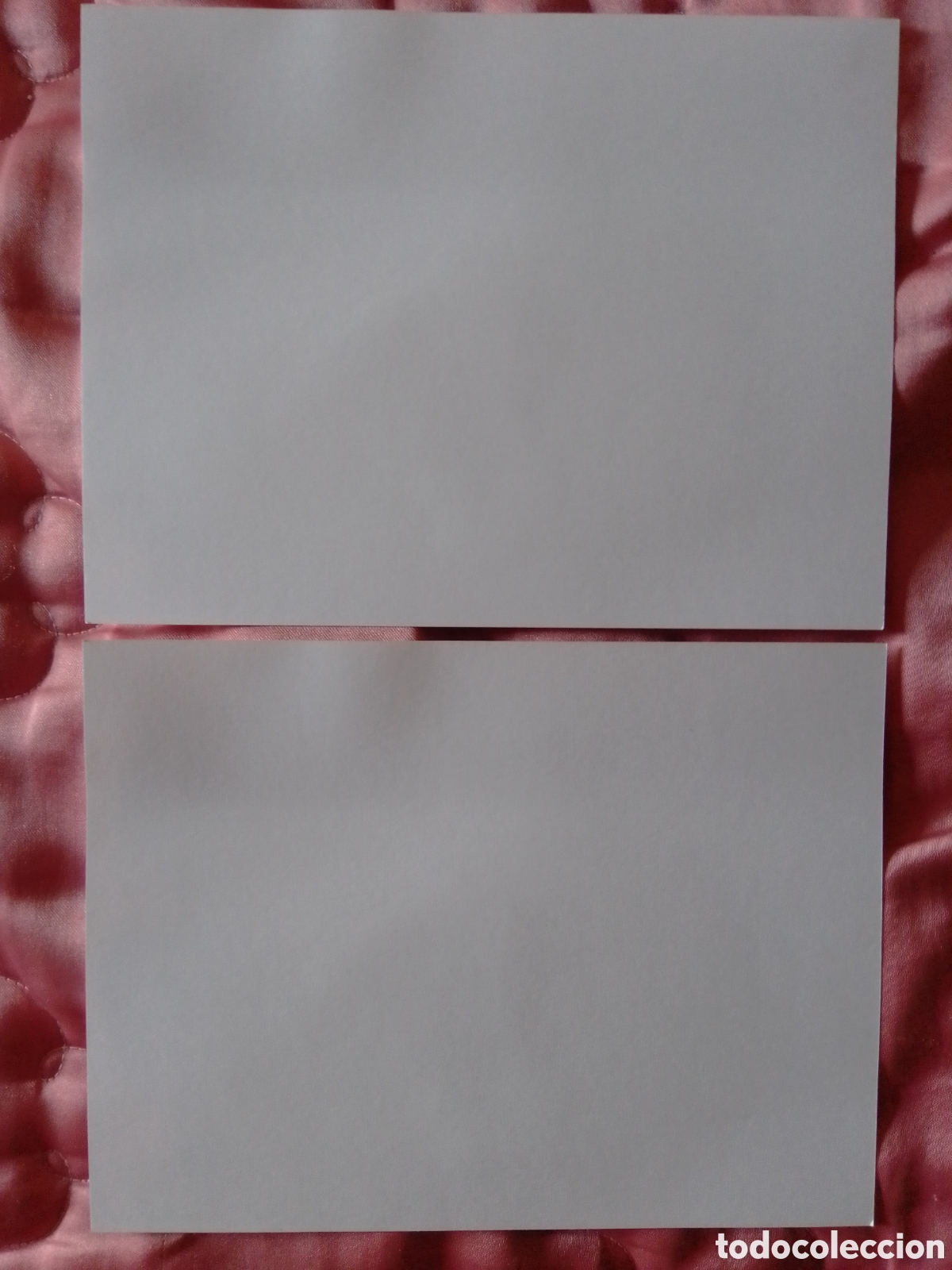 Coleccionismo de carteles: 2 tarjetas Londres. 1988 Thomas Benacci. - Foto 2