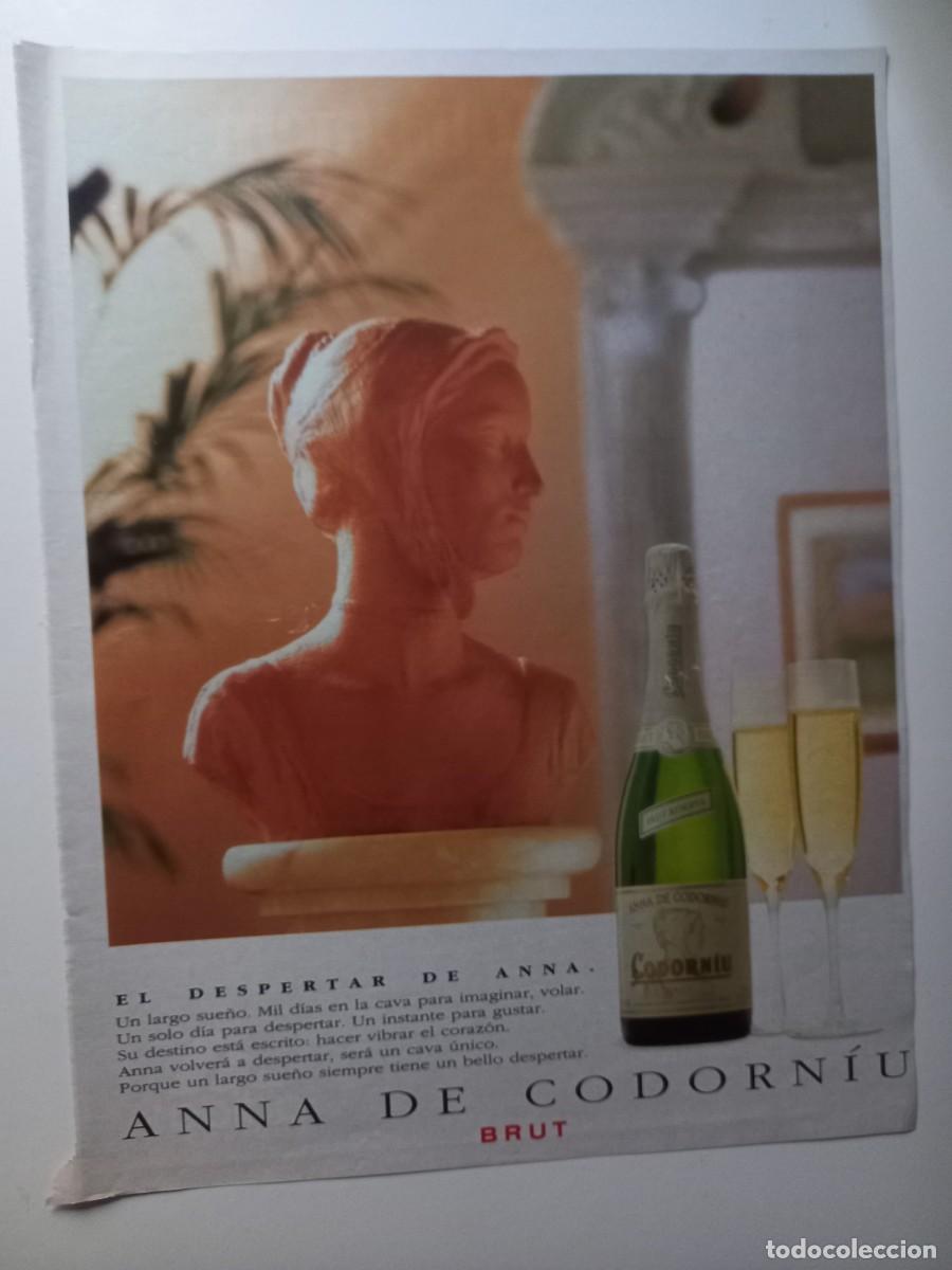 Coleccionismo de carteles: PUBLICIDAD. ANUNCIOBRUT ANNA DE CODORN&Iacute;U. EXTRA&Iacute;DO DE REVISTA 22X28 CM