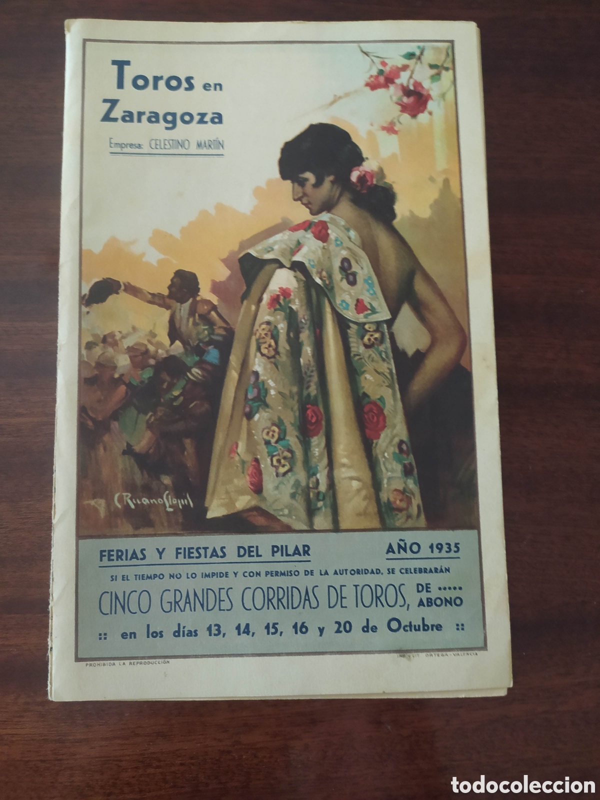 Toros Zaragoza 1935