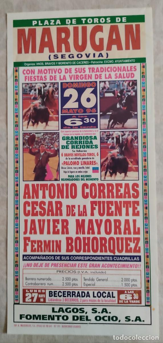 CARTEL DE TOROS DE MARUGAN