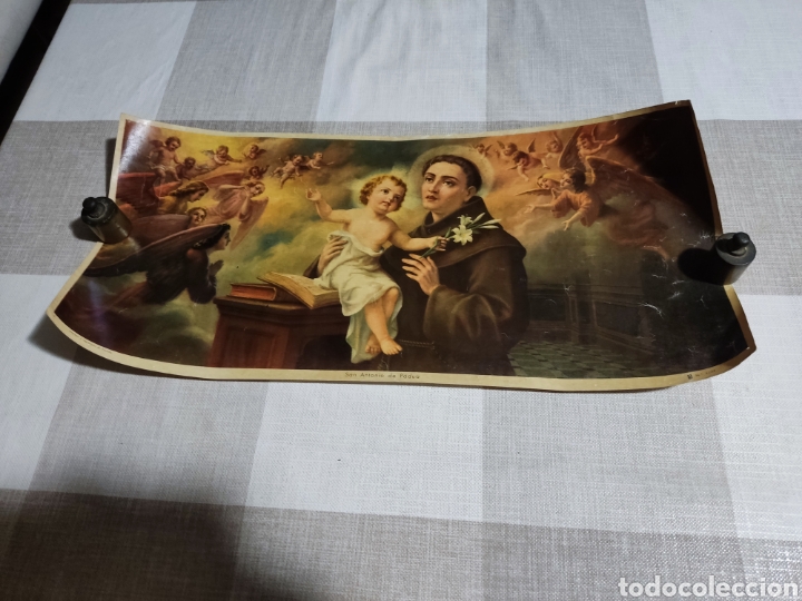 Coleccionismo de carteles: Litograf&iacute;a religiosa San Antonio de Padua