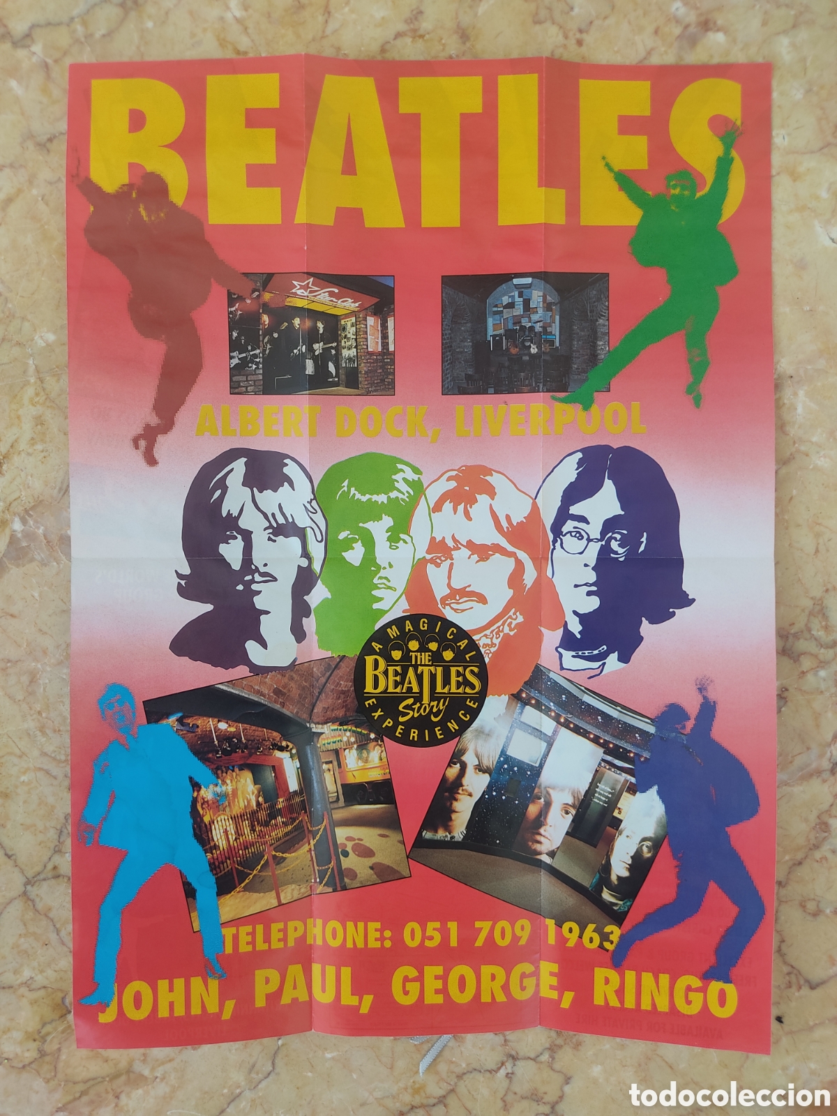 Coleccionismo de carteles: poster los beatles