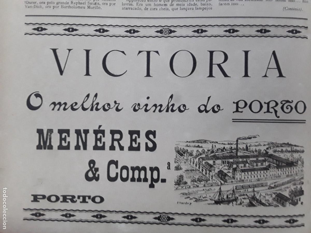 Sammeln von Plakaten: VICTORIA O MELHOR VINHO DO PORTO MENERES & C&ordf; HOJA A&Ntilde;O 1901