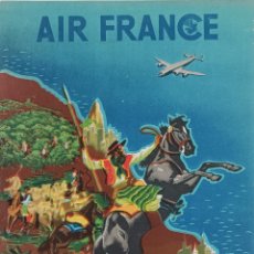 Coleccionismo de carteles: PUBLICIDAD AIR FRANCE AMÉRICA DEL SUR