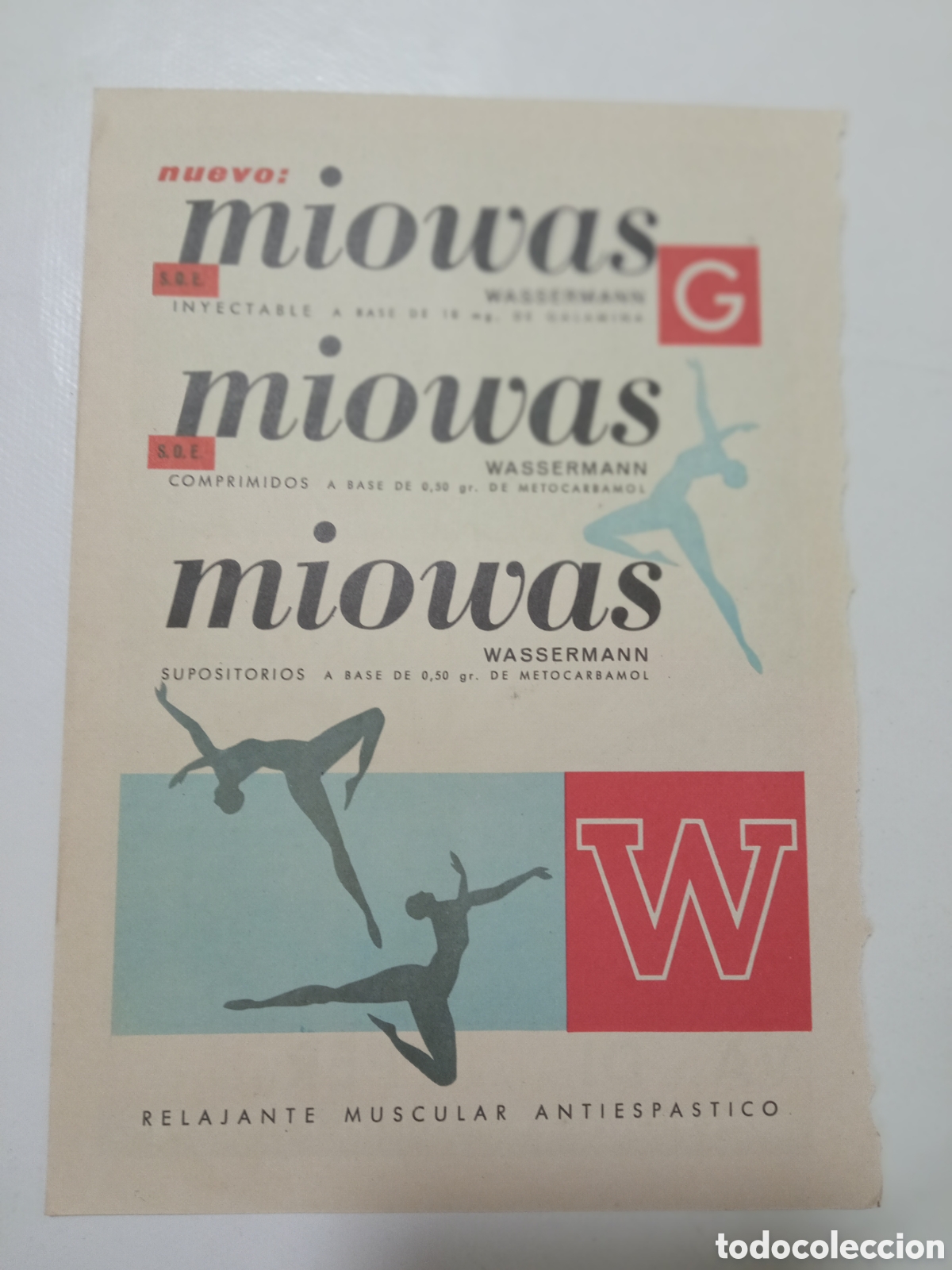 Coleccionismo de carteles: Anuncio antiguo medicamento - Foto 2