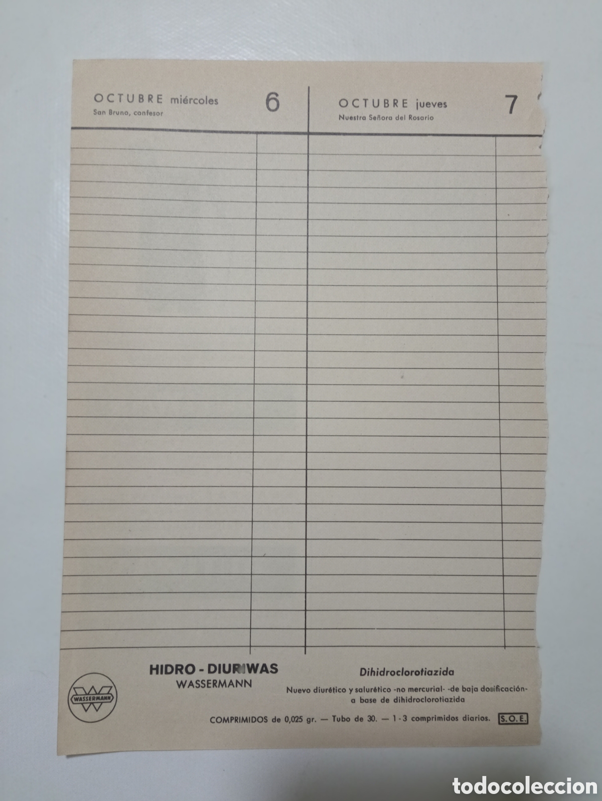 Coleccionismo de carteles: Anuncio antiguo medicamento - Foto 2