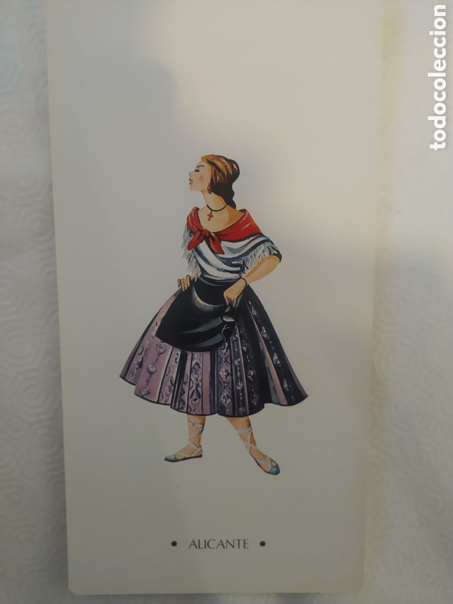 Coleccionismo de carteles: Traje regional Alicante