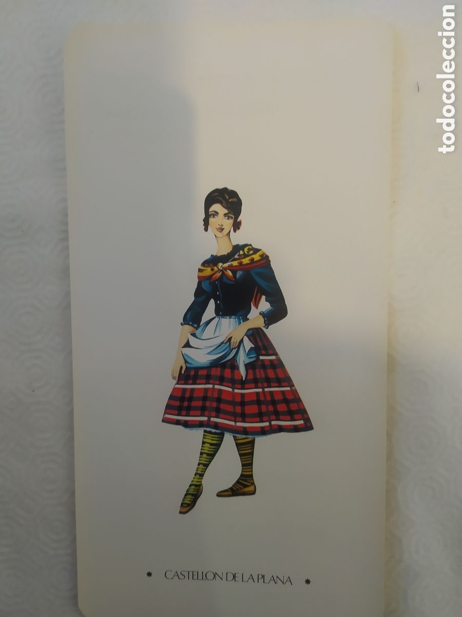 Coleccionismo de carteles: Traje regional Castell&oacute;n de la Plana