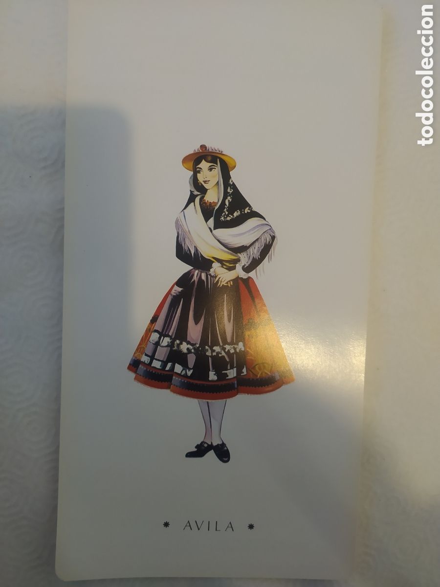 Coleccionismo de carteles: Traje regional de &Aacute;vila
