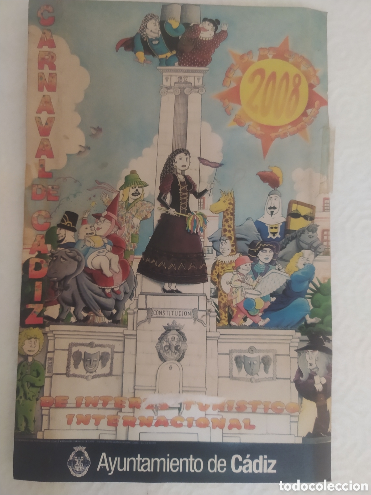 Coleccionismo de carteles: Cartel carnaval C&aacute;diz 2008