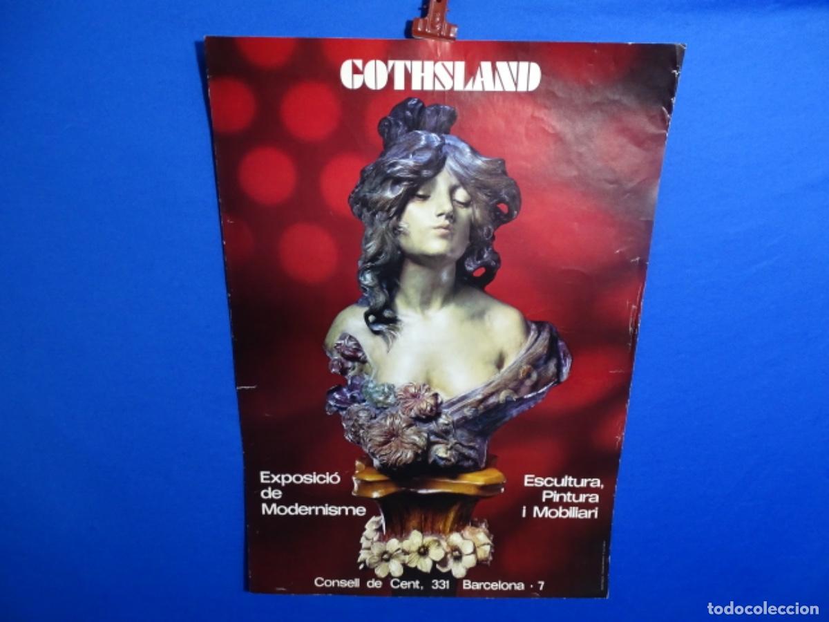 Coleccionismo de carteles: CARTEL GOTHSLAND. EXPOSICIO DE MODERNISME.