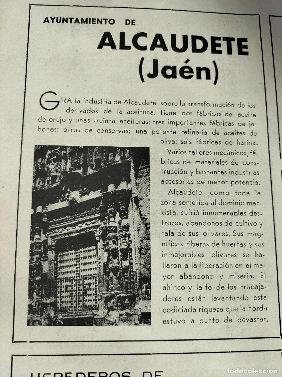 Sammeln von Plakaten: FABRICA HARINA SANTA ISABEL MANUEL SANCHEZ GRANDE MARTOS JUAN MILESIO JULIAN PADILLA ALCAUDETE 1942