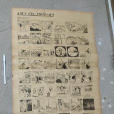 Coleccionismo de carteles: ANTIGUO CARTEL CATALAN, AUCA DEL TIBIDABO, BARCELONA