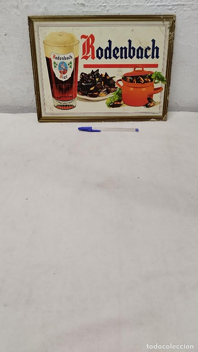 Coleccionismo de carteles: Antiguo Cartel de publicidad,Cerveza Rodenbach.Belgica Belga