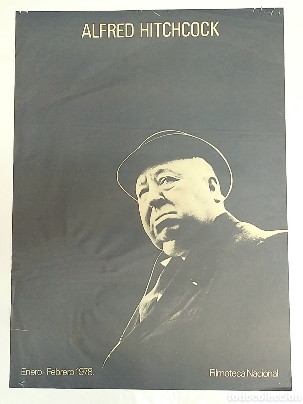 Coleccionismo de carteles: Cartel ALFRED HITCHCOCK FILMOTECA 1978