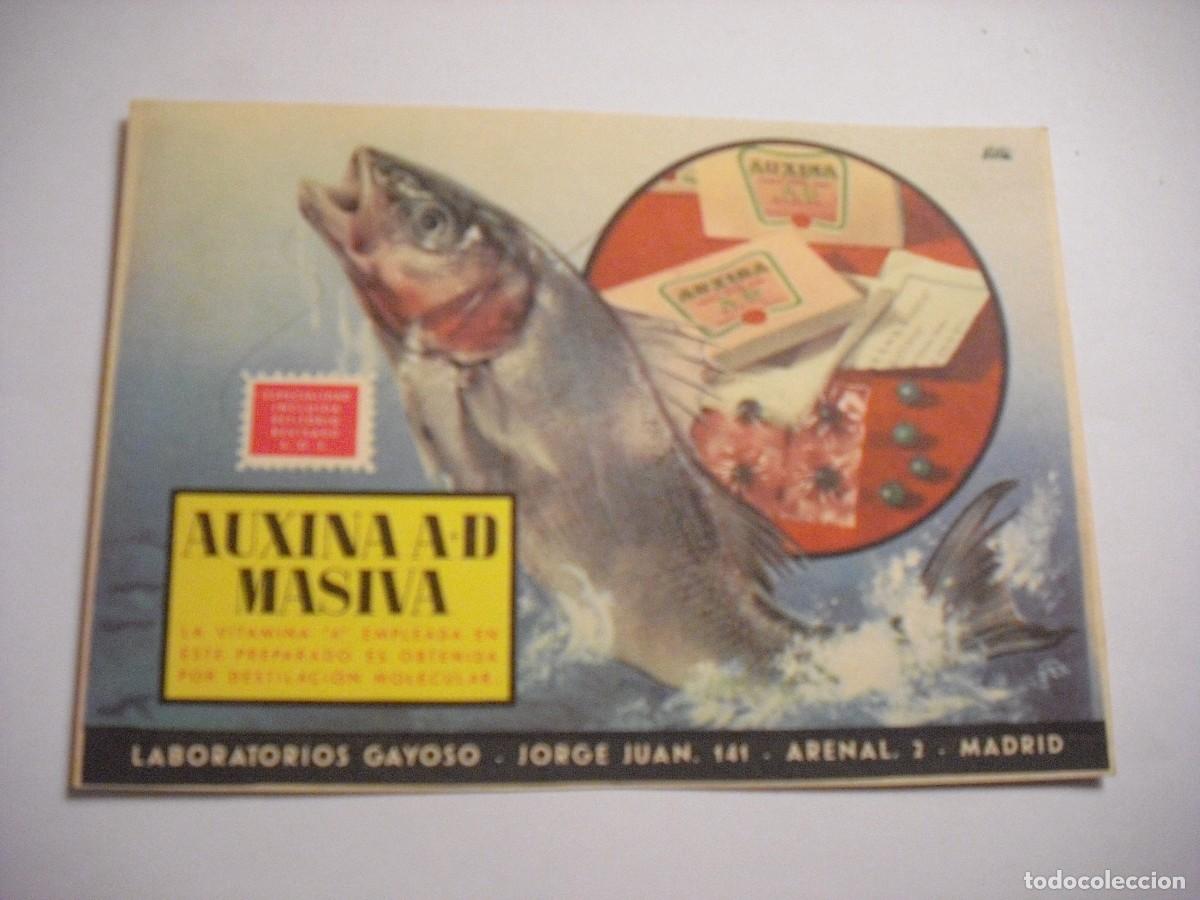 Collezionismo di affissi: AUXINA A D MASIVA . LABORATORIOS GAYOSO. PROPAGANDA