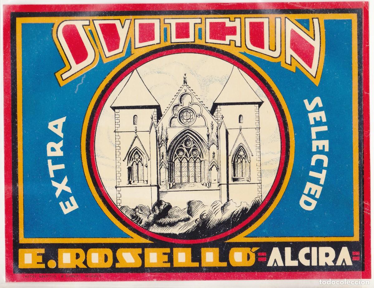 Poster collecting: CARTEL PUBLICITARIO. E. ROSELL&Ograve;-VALENCIA.