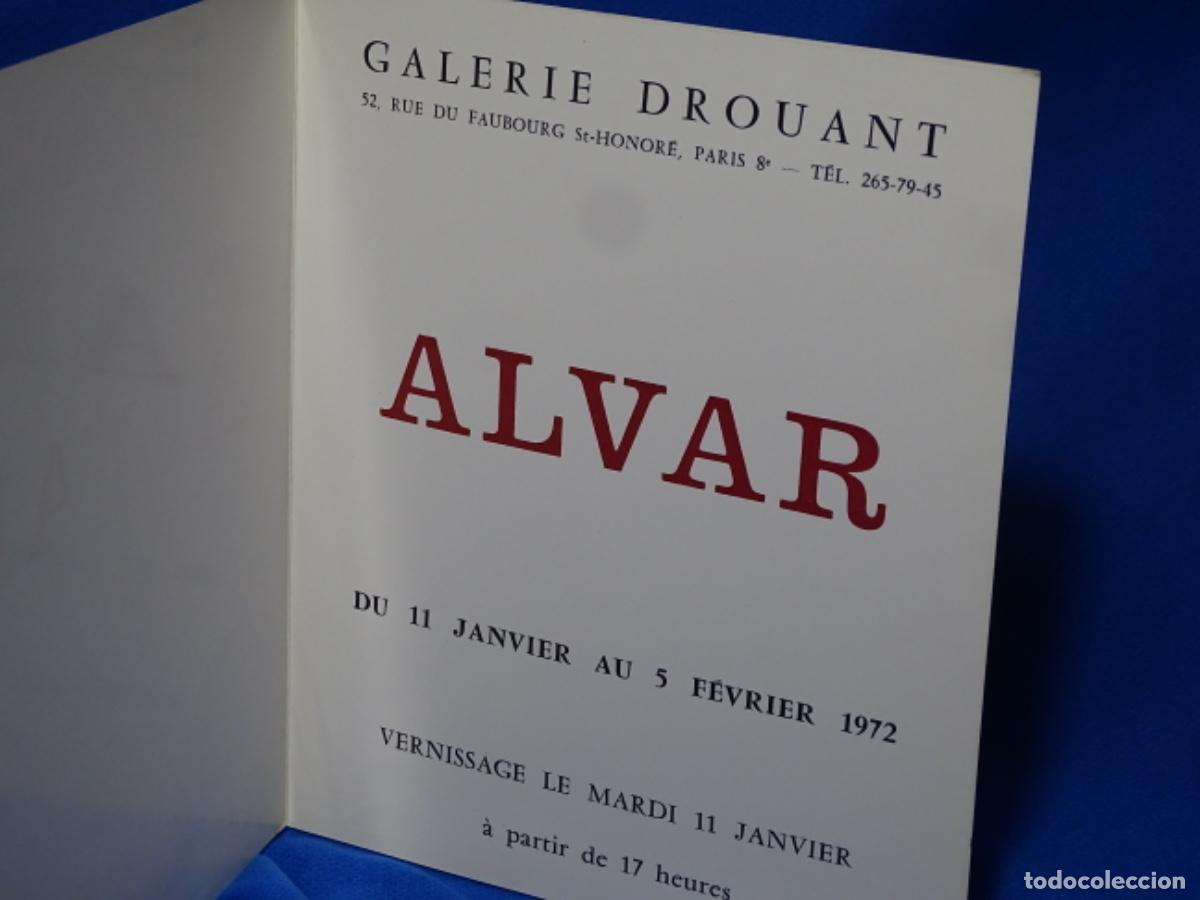 Coleccionismo de carteles: D&Iacute;PTICO ALVAR SU&Ntilde;OL. GALERIE DROUANT. PARIS 1972.