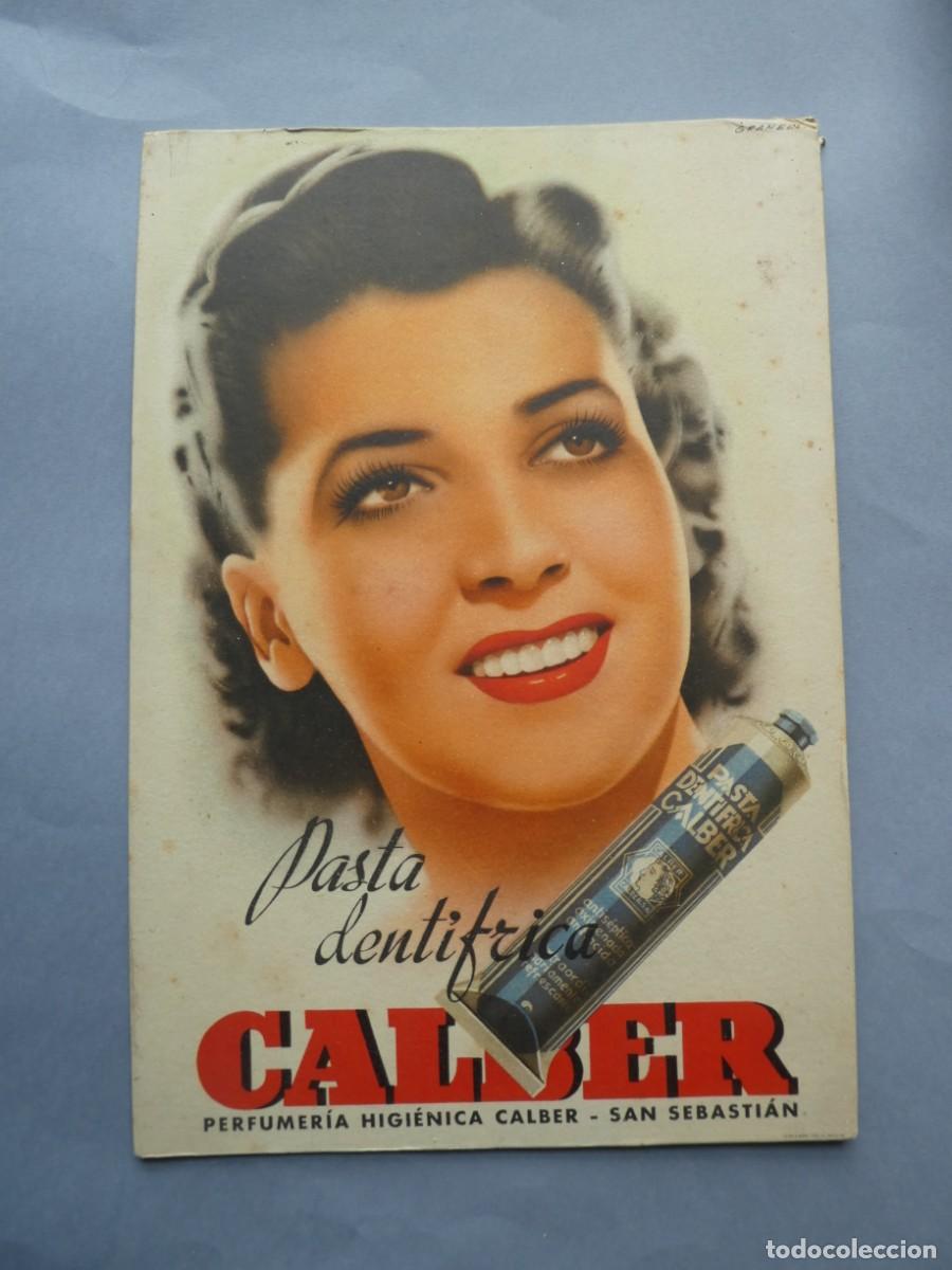 Coleccionismo de carteles: ANTIGUO CARTEL CALBER SAN SEBASTIAN PRIMERA MITAD S. XX