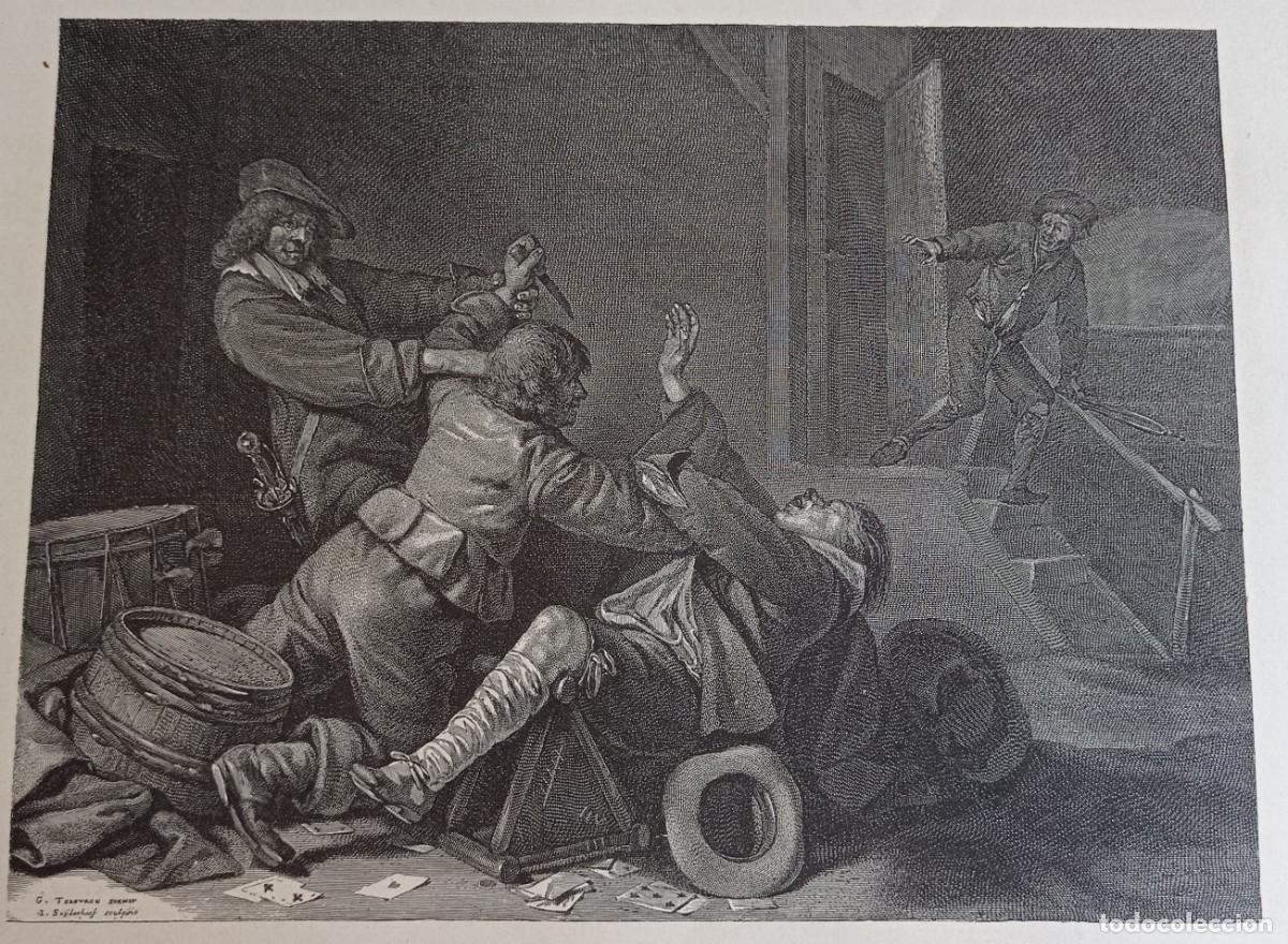 Coleccionismo de carteles: LA PELEA - GERARD TER BORCH - Foto 1