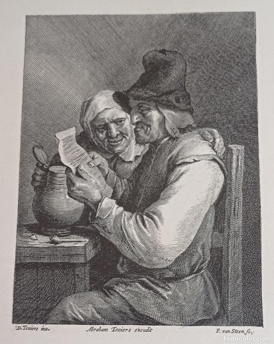 Coleccionismo de carteles: LECTURA ALEGRE - DAVID TENIERS - Foto 1