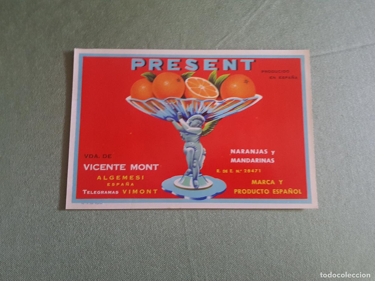 Coleccionismo de carteles: VICENTE MONT-ALGEMESI - Foto 1