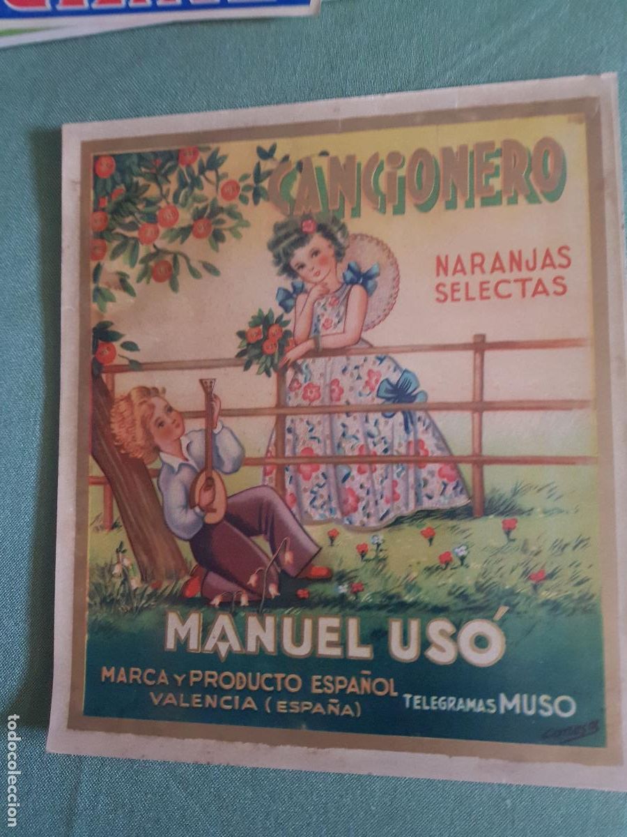 Coleccionismo de carteles: MANUEL USO -VALENCIA - Foto 1