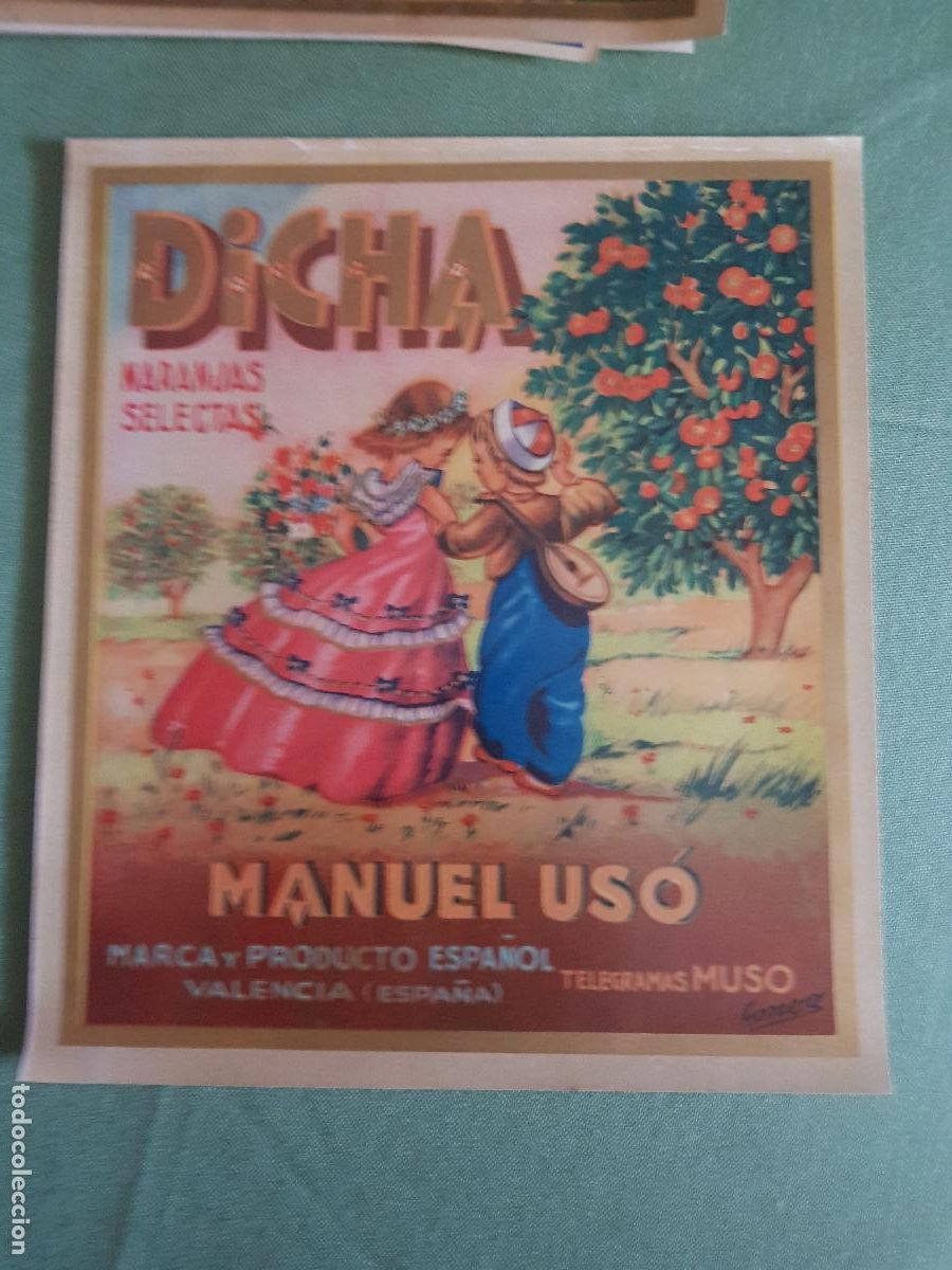 Coleccionismo de carteles: MANUEL USO -VALENCIA - Foto 1