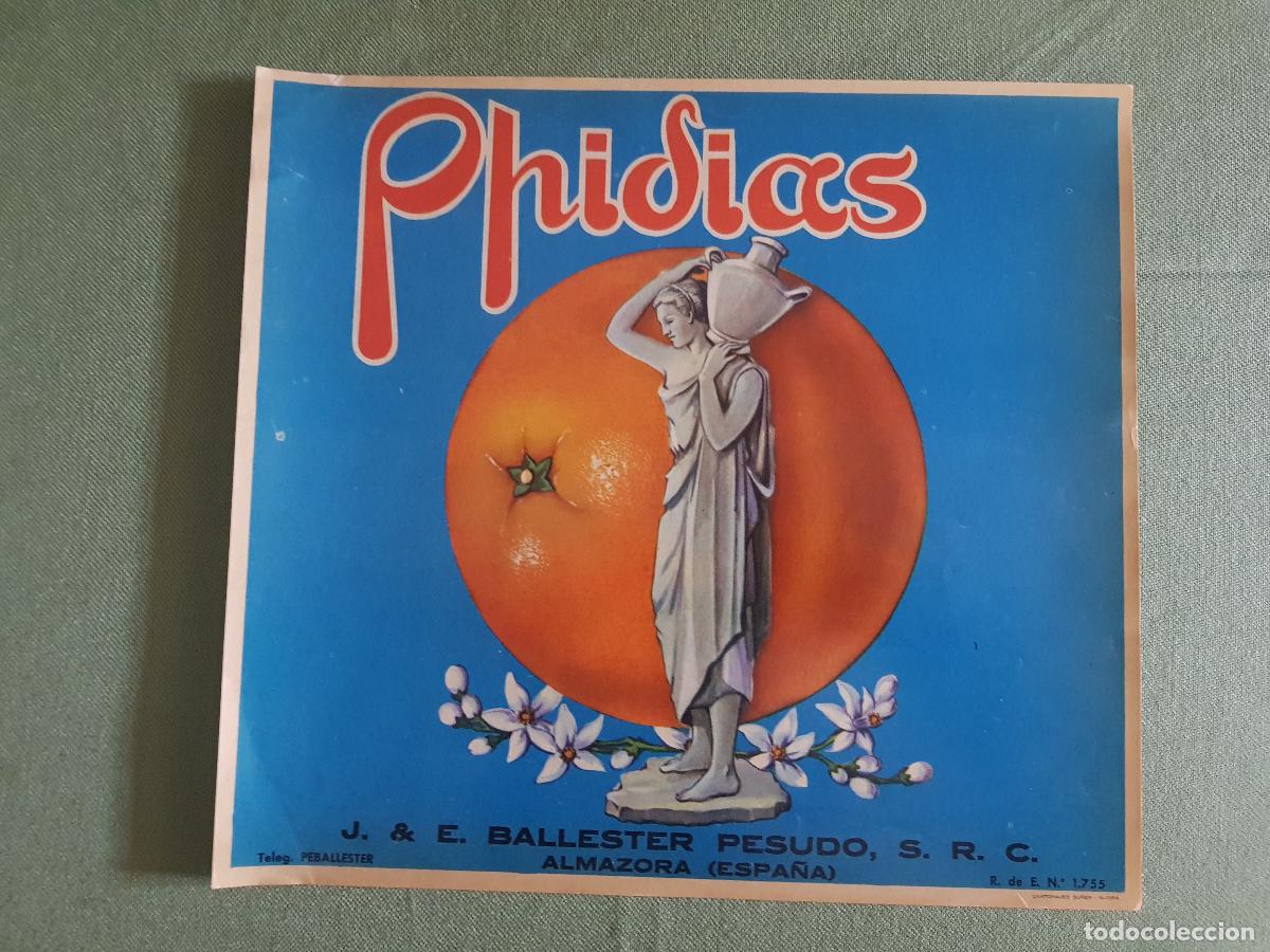 Coleccionismo de carteles: J.E.BALLESTER PESUDO.ALMAZORA-CASTELLON - Foto 1