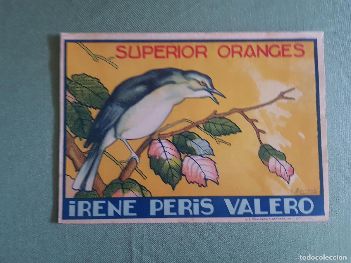 Coleccionismo de carteles: IRENE PERIS VALERO -ORANGES - Foto 1