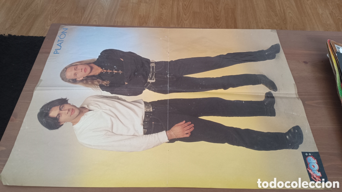 Coleccionismo de carteles: Poster Super Pop Plat&oacute;n - Foto 3