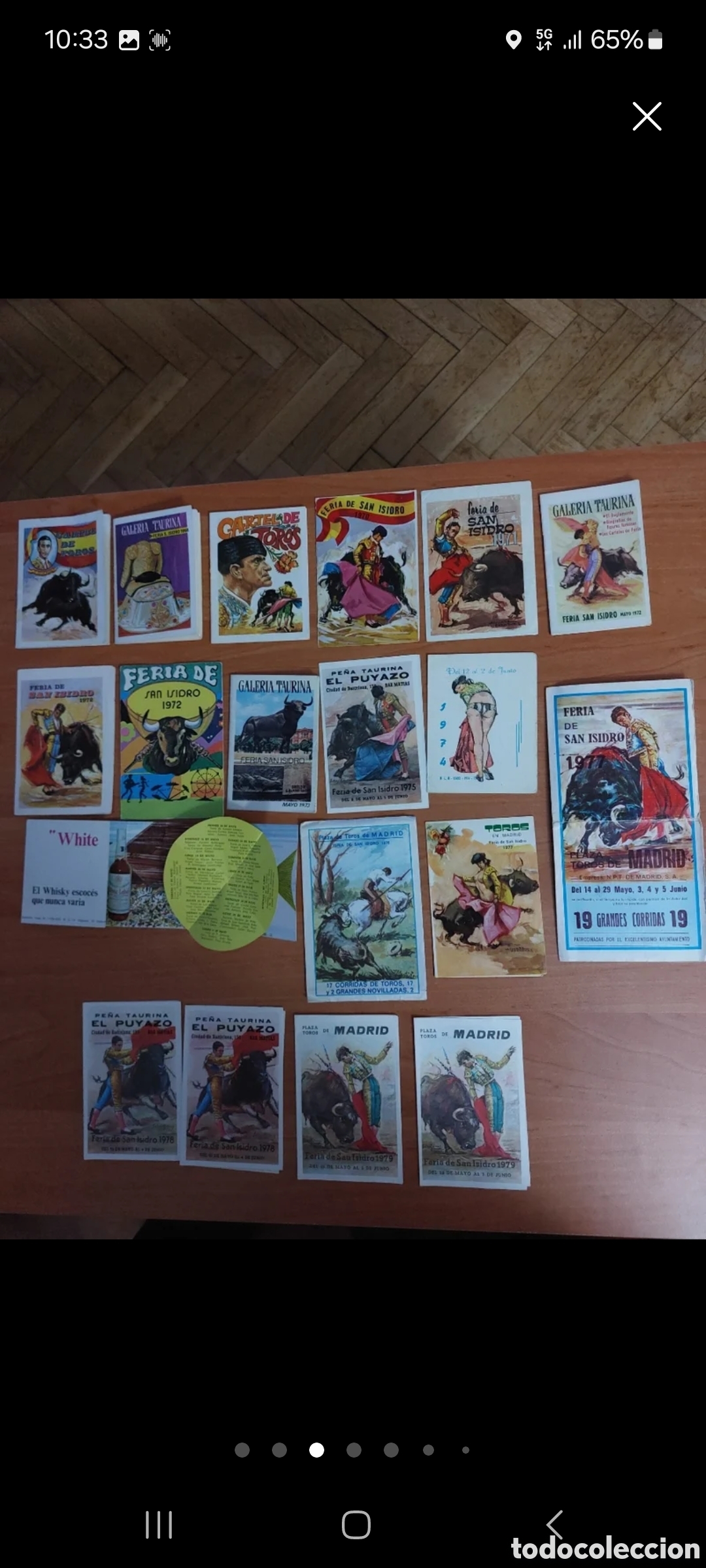 Coleccionismo de carteles: PROGRAMAS ANTIGUOS FERIA DE SAN ISIDRO - Foto 3