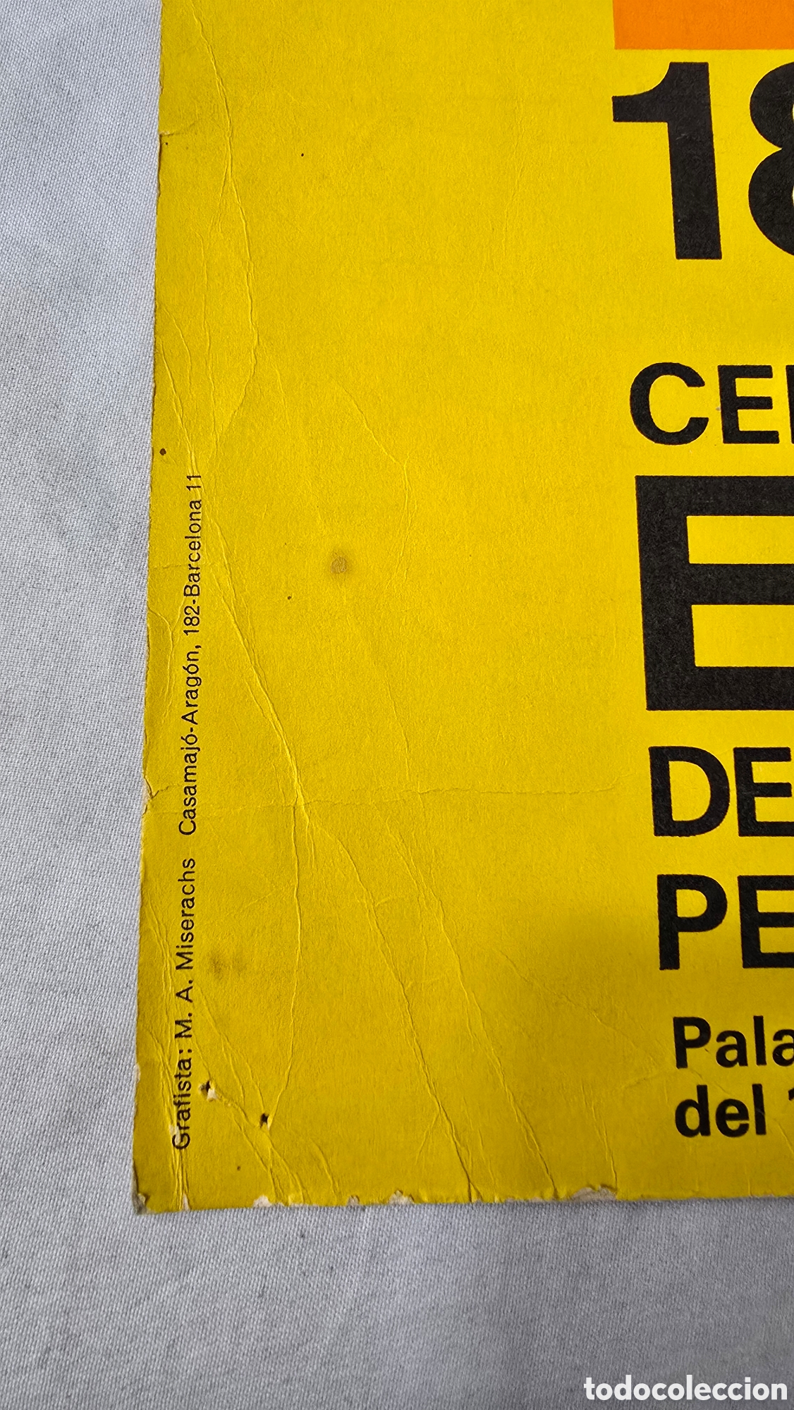 Coleccionismo de carteles: Poster Centenario Pompeu Fabra 1968 - Foto 3
