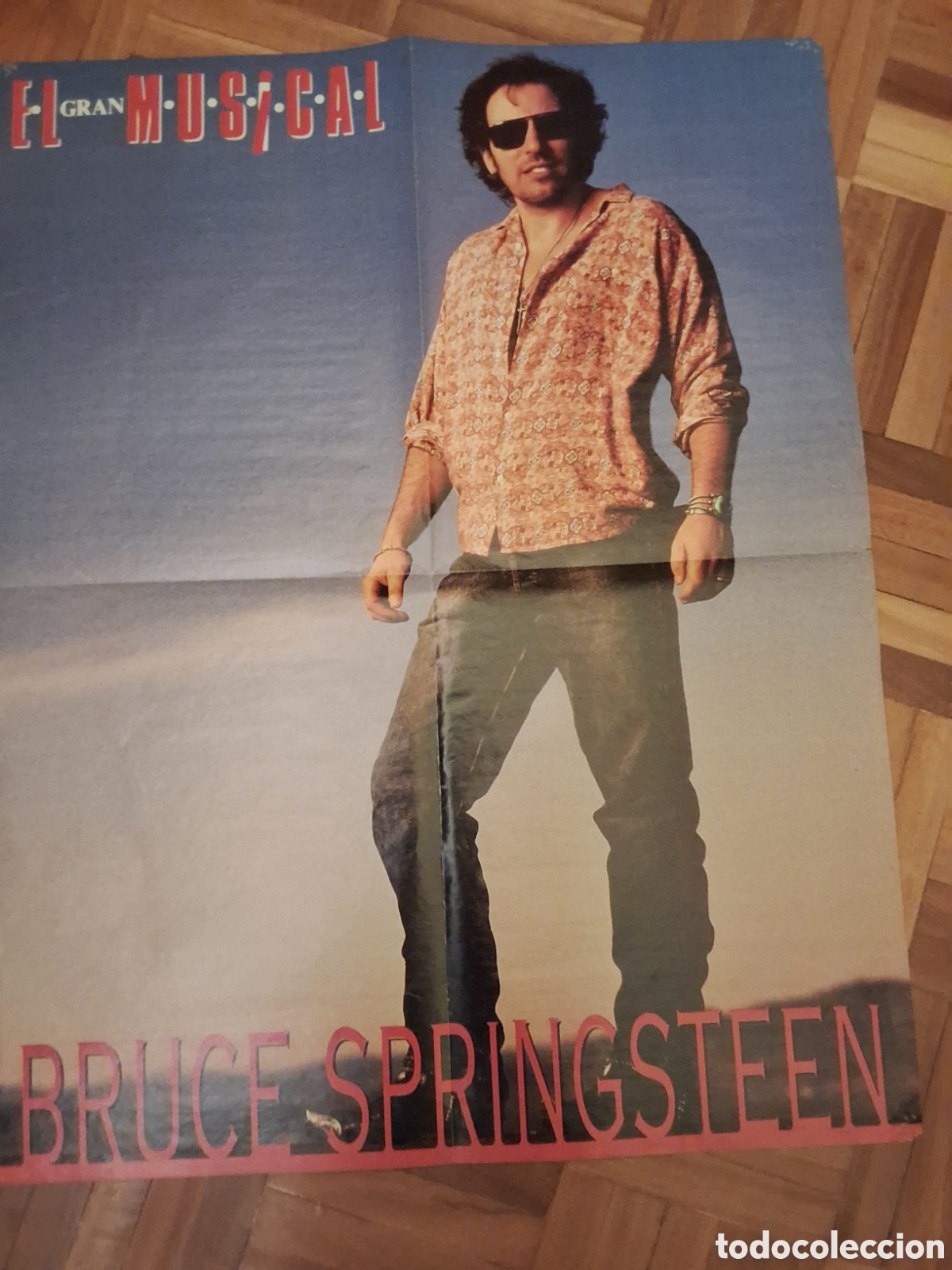 Coleccionismo de carteles: P&oacute;ster el gran musical Mecano / Bruce Springsteen - Foto 2