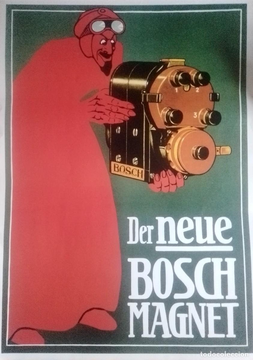 Coleccionismo de carteles: Cartel Robert BOSCH 43x30cm. - Foto 1