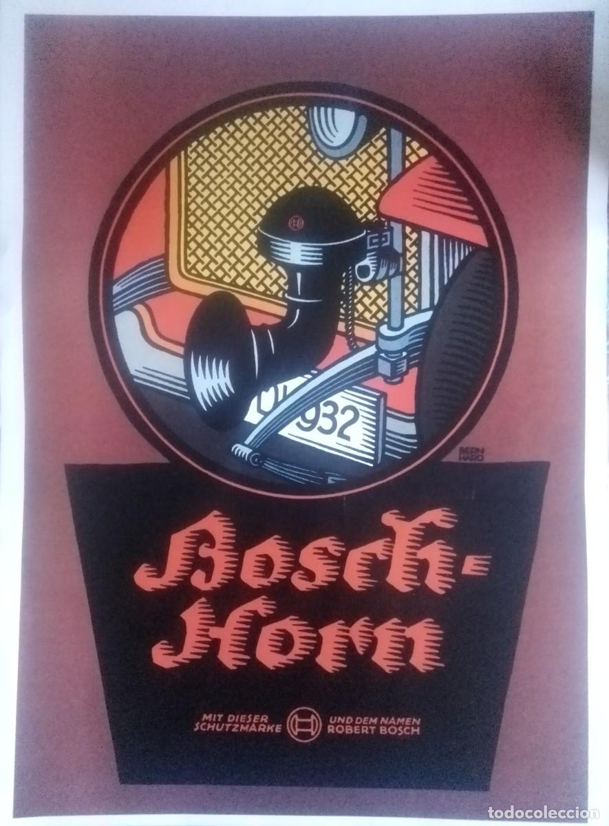 Coleccionismo de carteles: Cartel Robert BOSCH 43x30cm. - Foto 3