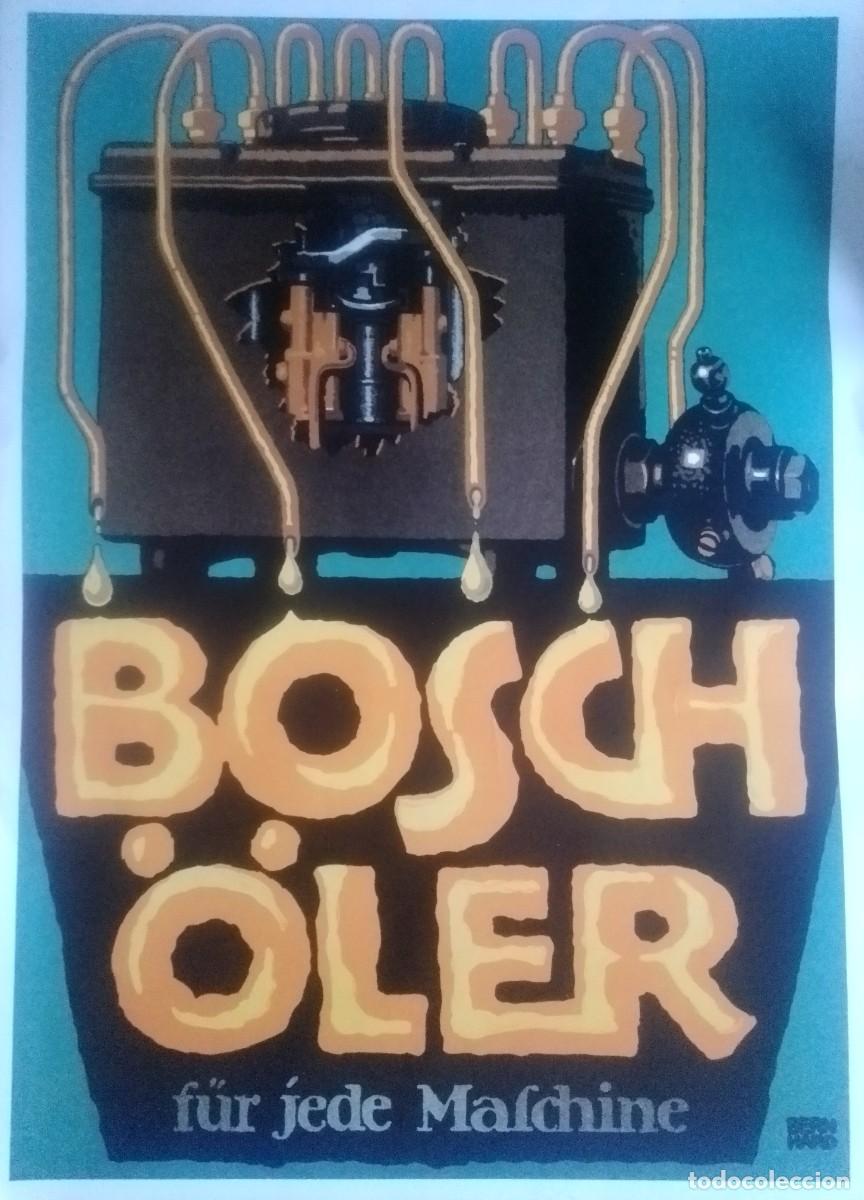 Coleccionismo de carteles: Cartel Robert BOSCH 43x30cm. - Foto 2