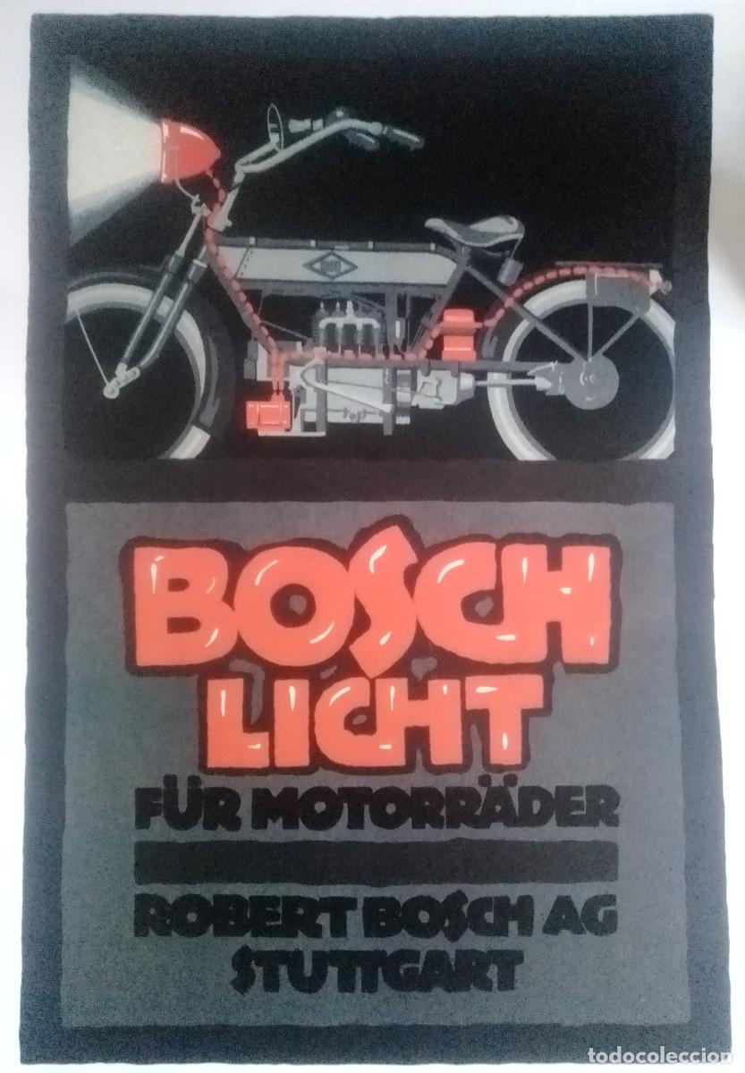 Coleccionismo de carteles: Cartel Robert BOSCH 43x30cm. - Foto 1