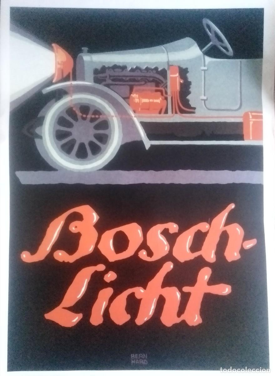 Coleccionismo de carteles: Cartel Robert BOSCH 43x30cm. - Foto 4
