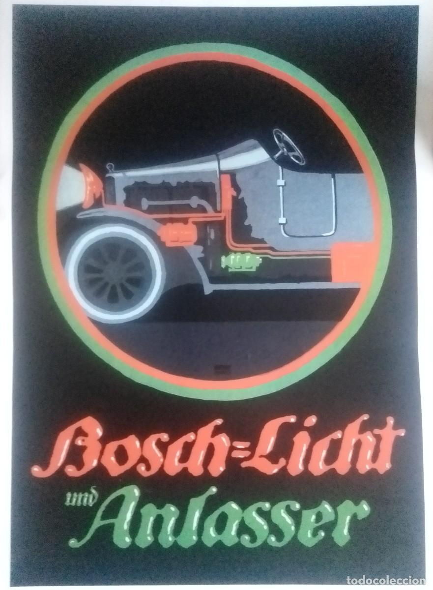 Coleccionismo de carteles: Cartel Robert BOSCH 43x30cm. - Foto 5
