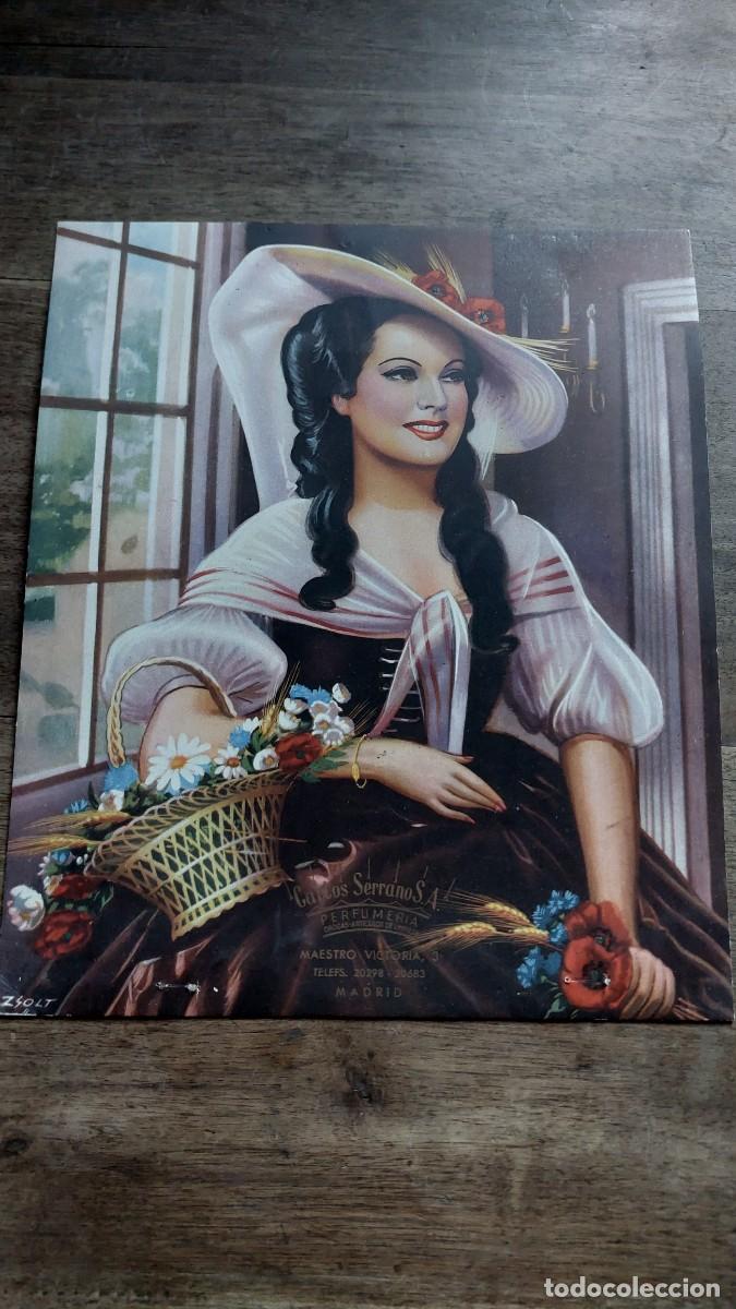 Sammeln von Plakaten: Cartel Carlos Serrano Perfumer&iacute;a Madrid