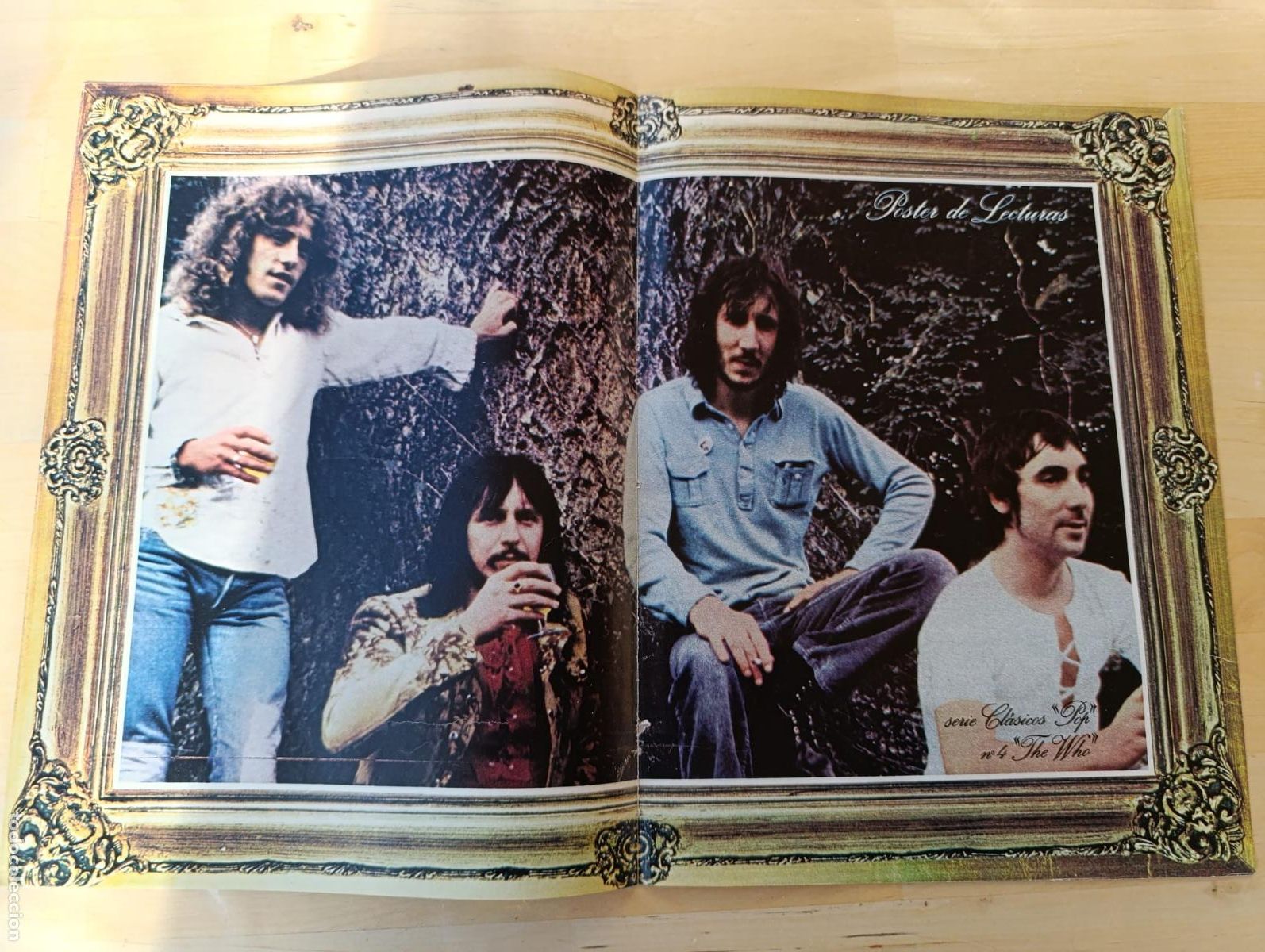 Coleccionismo de carteles: Antiguo poster revista lecturas.THE WHO.