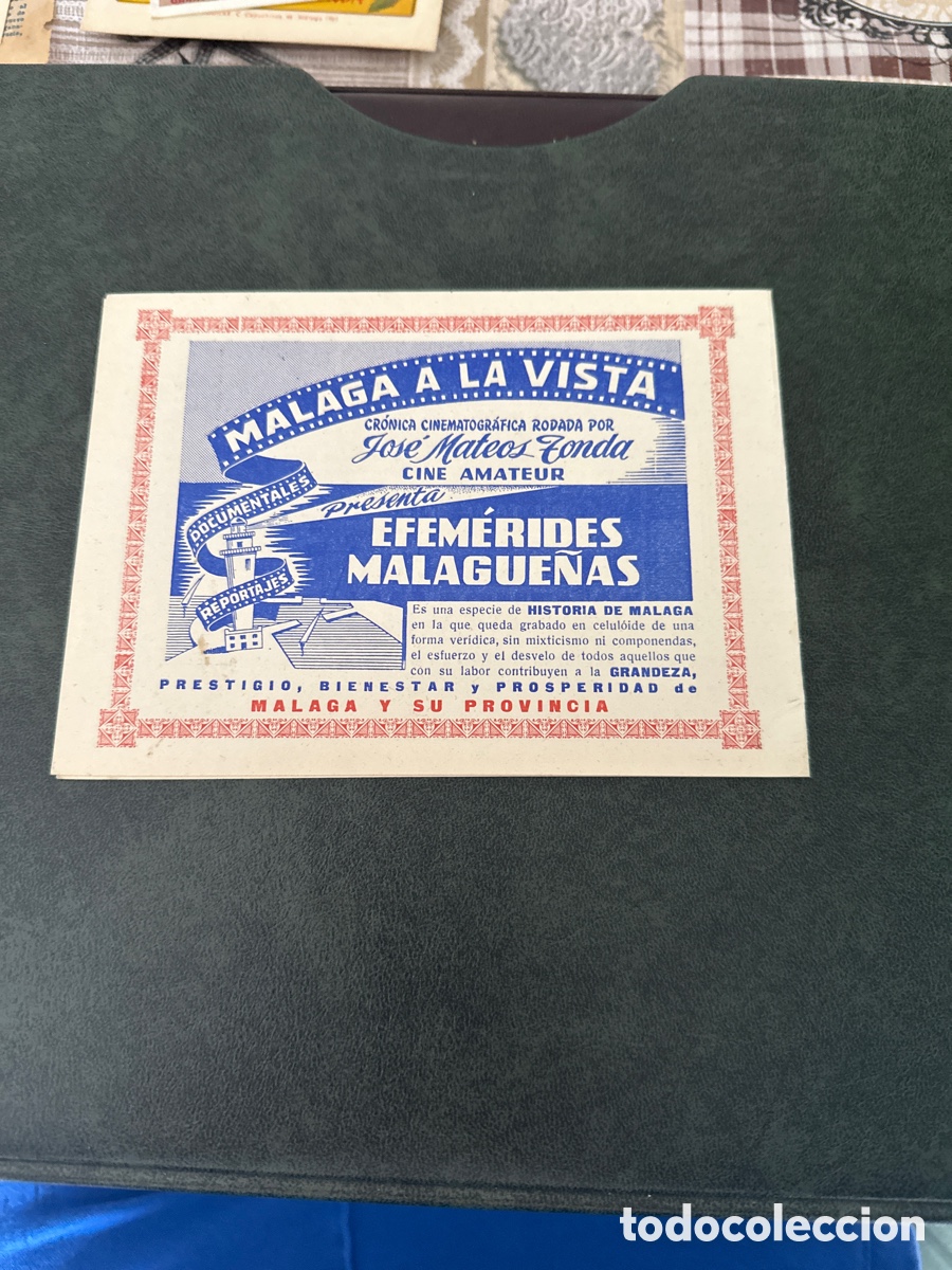 Coleccionismo de carteles: Programa efem&eacute;rides malague&ntilde;as a&ntilde;o 1968 estado nuevo - Foto 2