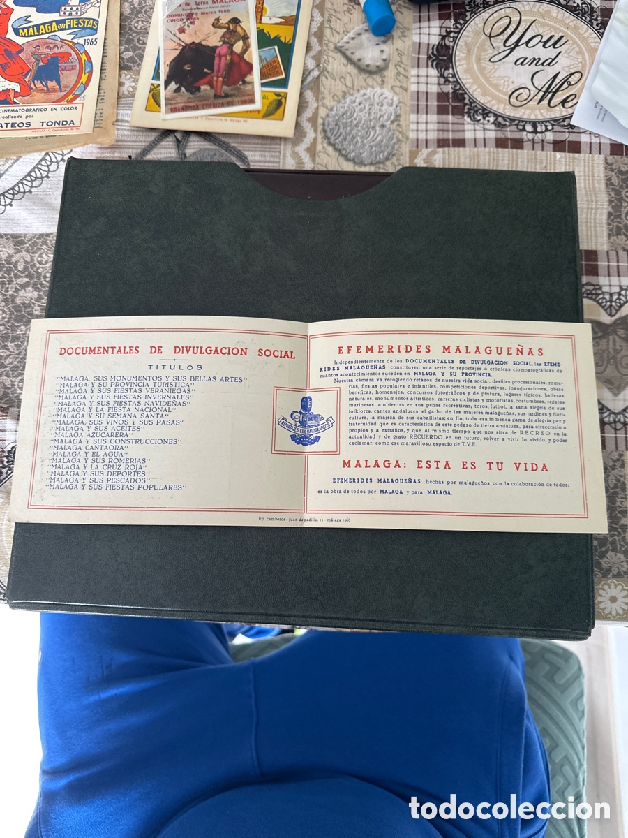 Coleccionismo de carteles: Programa efem&eacute;rides malague&ntilde;as a&ntilde;o 1968 estado nuevo - Foto 3