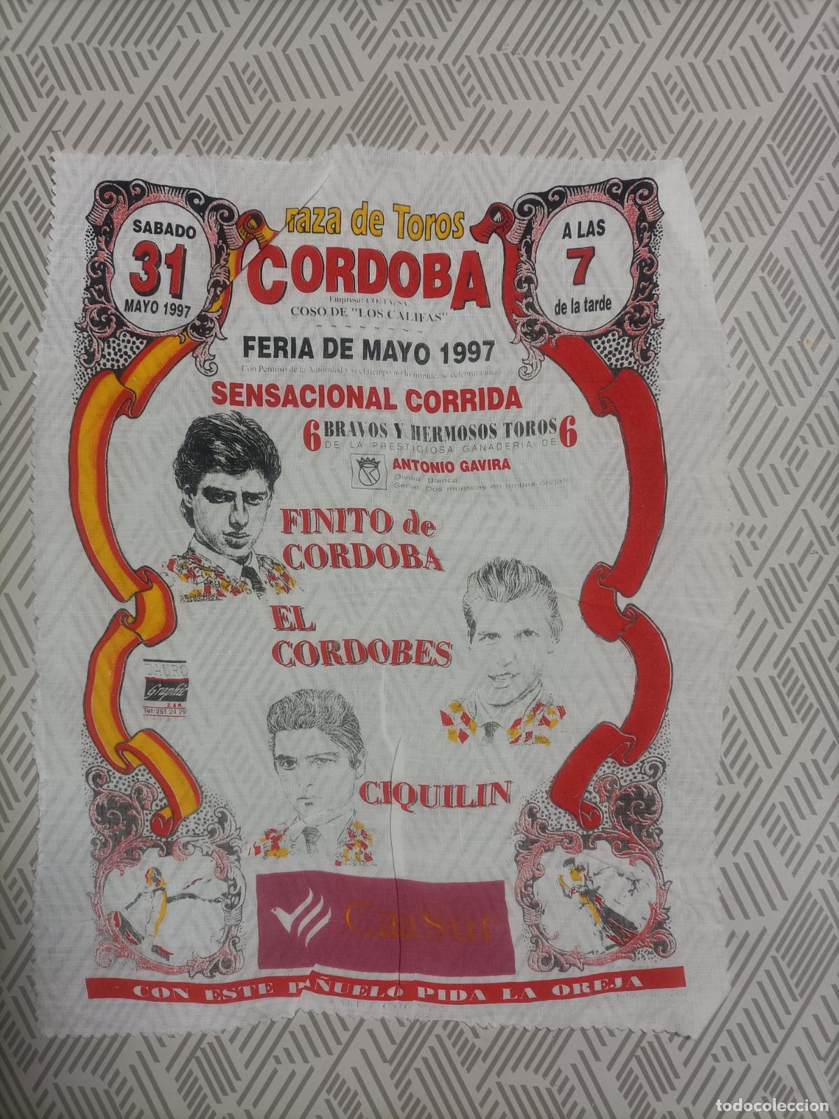Sammeln von Plakaten: Pa&ntilde;oleta cartel plaza de toros de Cordoba 2007