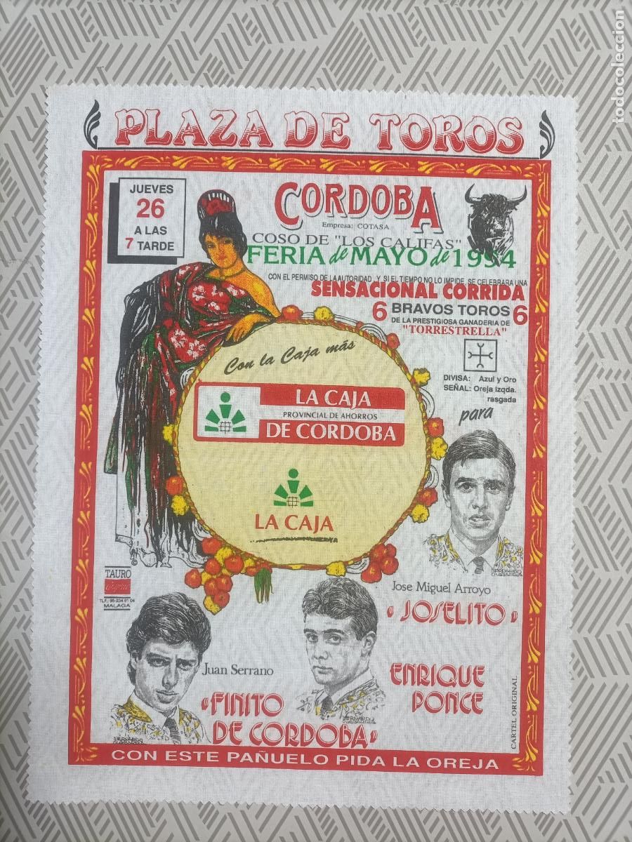 Sammeln von Plakaten: Pa&ntilde;oleta cartel plaza de toros de Cordoba 1994